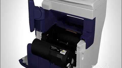 Xerox WC3600 Replace the toner