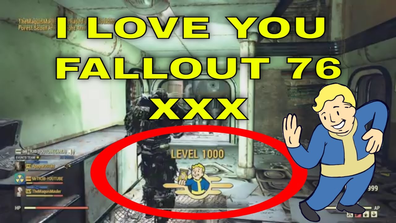 I DID IT! PLAYING THIS GAME FOR 5 YEARS ON & OFF, MADE LVL 1000 THANK YOU FALLOUT 76 I LOVE YOU X