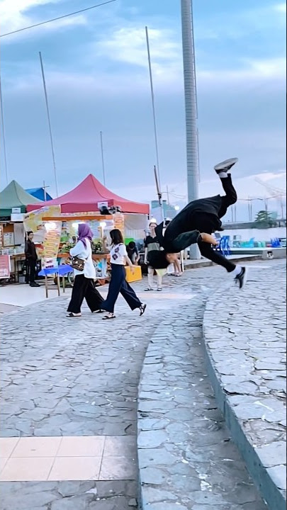 Wow😱 Bocilnya Jago Banget Bisa Salto?😎🔥