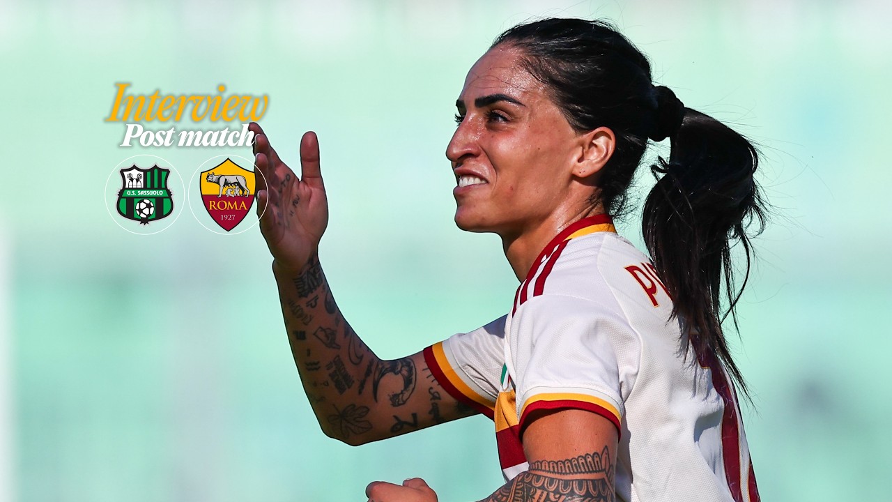 INTERVISTA PIEMONTE | Post Match | Sassuolo-Roma | Serie A Women