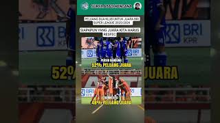 SIAPA KAH YANG AKAN JUARA BRI SUPER LEAGUE 2025/2026