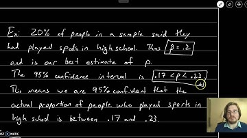 STAT216 Section 7.1 Part I (Estimating Population Proportions)