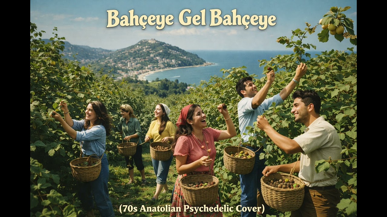 Bahçeye Gel Bahçeye - Ordu Türküsü | 70s Anatolian Psychedelic Cover 