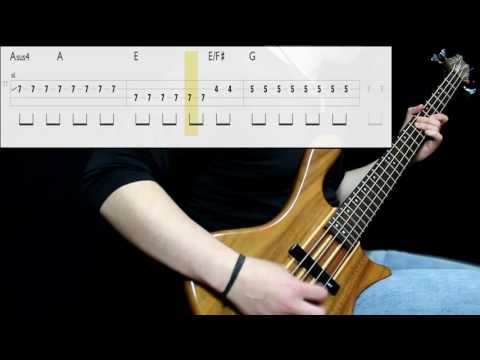 foo-fighters---learn-to-fly-(bass-cover)-(play-along-tabs-in-video)
