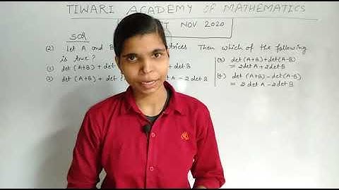 SCQ QUESTION 2 NOV 2020,CSIR NET/JRF mathematical sciences