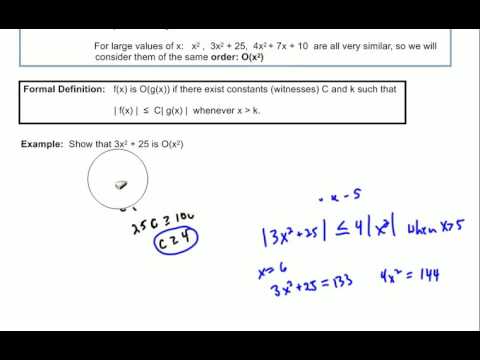 Algorithms: Big O Notation Example 1