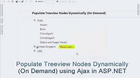 Populate Treeview Nodes Dynamically (On Demand) using Ajax in ASP.NET