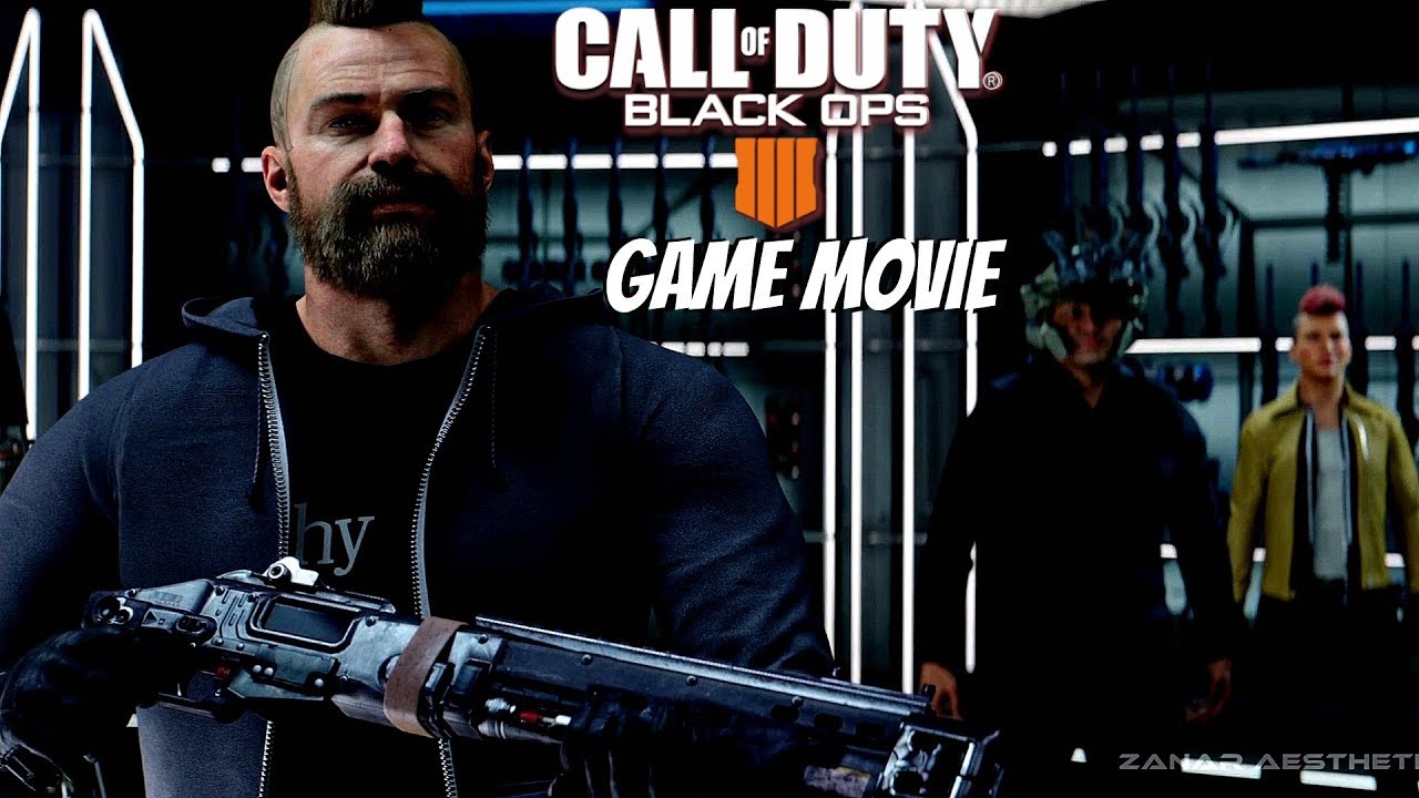 Call Of Duty Black Ops 4 All Story Mode Cinematic Cutscenes Ending Call Of Duty 18 Movie Youtube