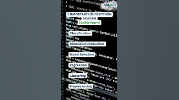 6 IMPORTANT USE OF PYTHON SKLEARN (Scikit learn) | Python Data Science