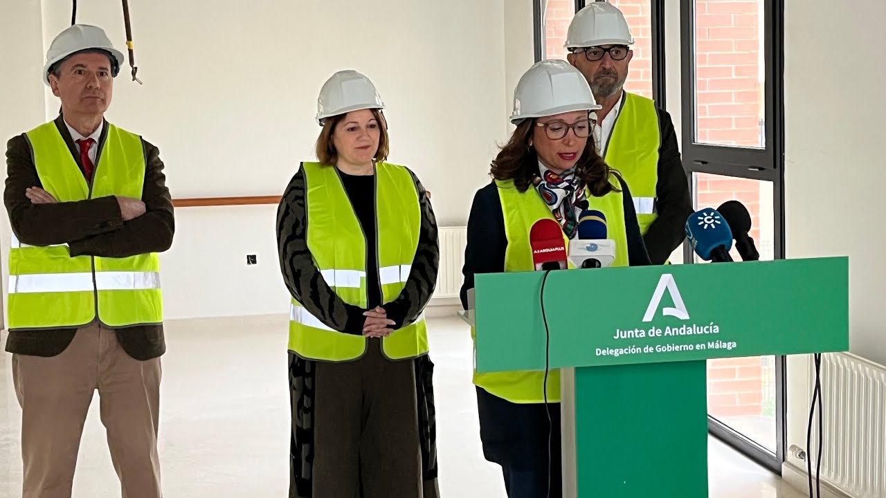 Vista a las obras del nuevo Centro de Salud de Algarrobo Costa 