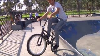 How to backwards manual BMX with Kevin Porter