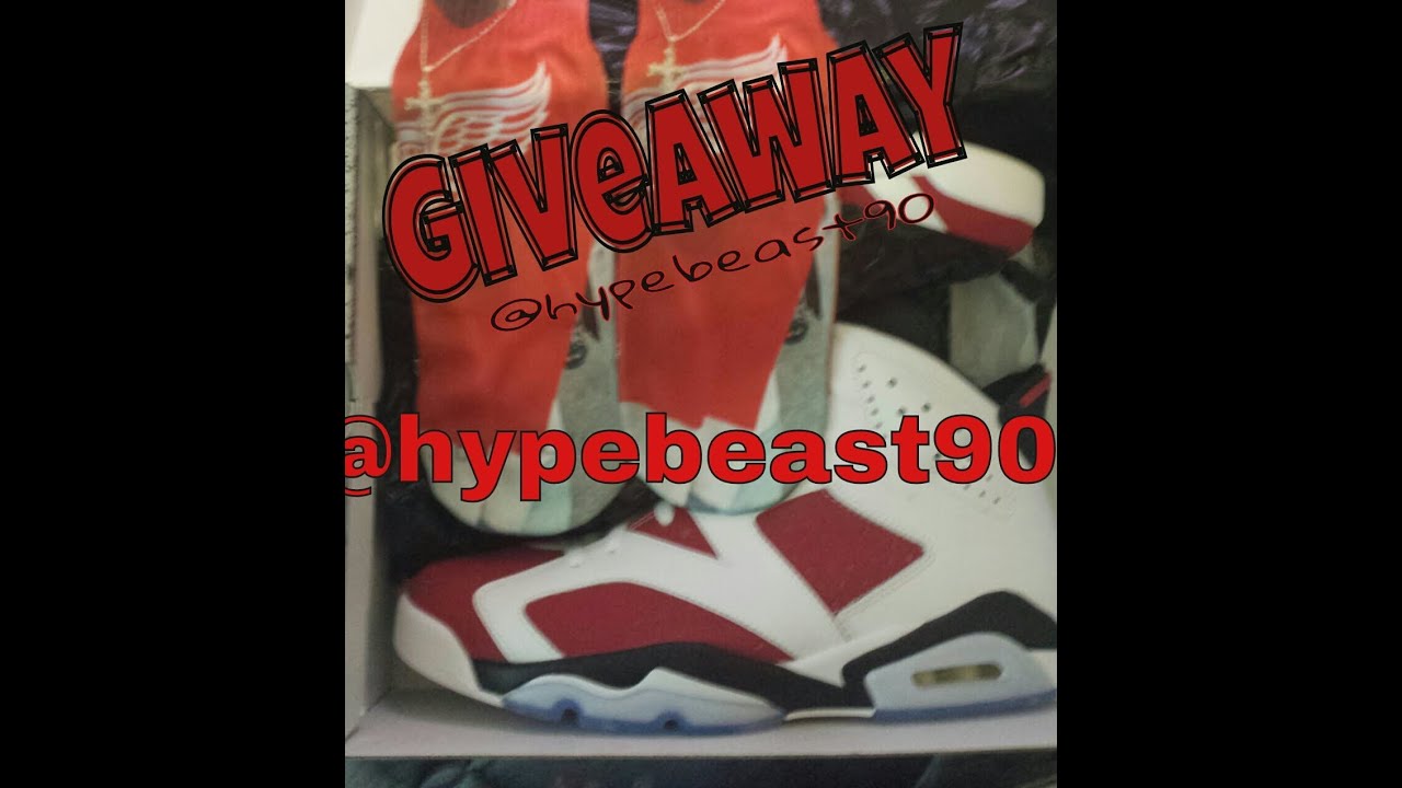 Free sneaker giveaway watch for instructions (Hypebeast90)