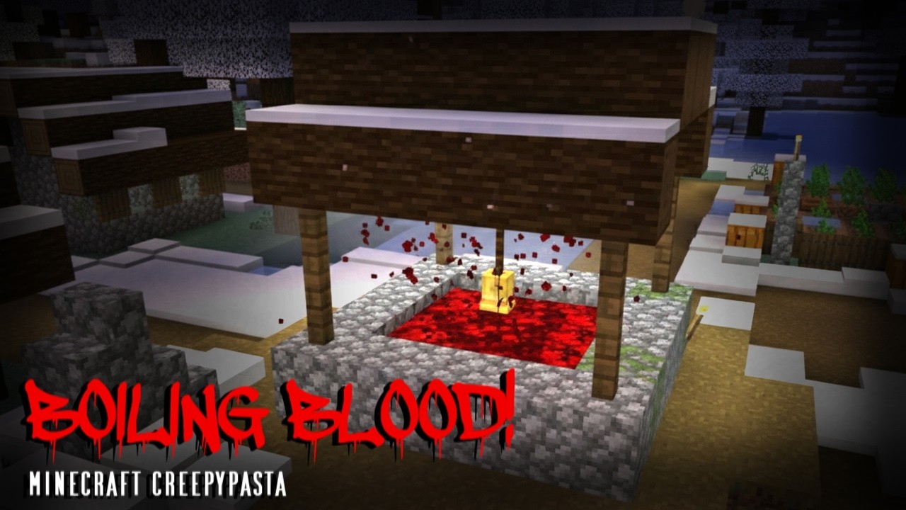 If You Hear What Sounds Like Blood Boiling, DELETE YOUR WORLD NOW! Minecraft Creepypasta Bedrock
