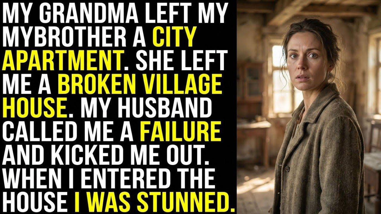 I Inherited a Ruined House — But Inside I Froze