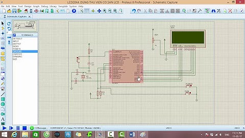 [PIC16F887]LCD giao tiếp Pic theo chuẩn 4 bit dữ liệu