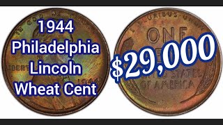 1944 No Mint Mark Wheat Penny Value