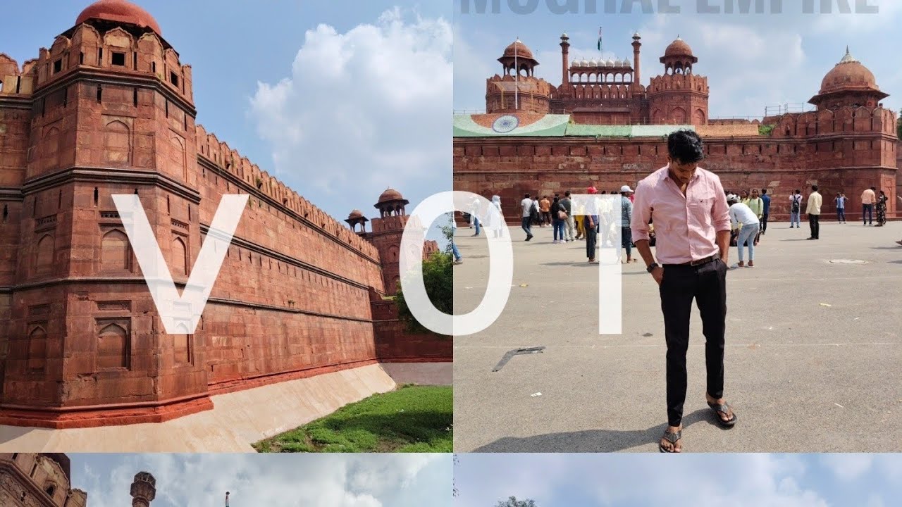 DELHI 📍 LaL KILA MUGHAL EMPIRE 