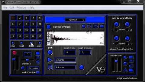 Video 4: Loading Effects into Virtual Drum Electro Pro