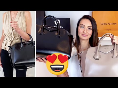 Givenchy Antigona Mini Vs Medium Bag in Black - Which size should you get?  