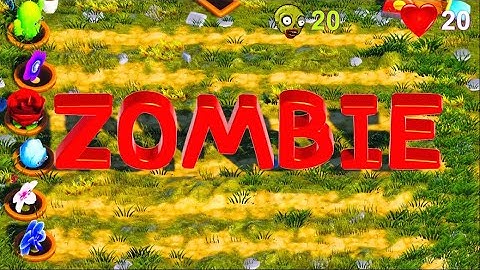 Interactive floor - 3D game Zombie