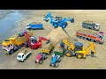 New Signa Dumper Truck Muddy Accident Pulling Out Jcb 3dx? Tractor Cartoon | Jcb Cartoon | ARS TOYS