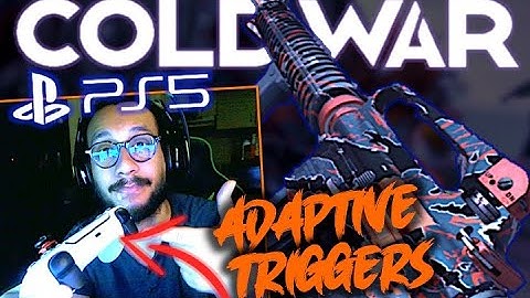 PS5 Adaptive Triggers for Different Guns in Black Ops Cold War