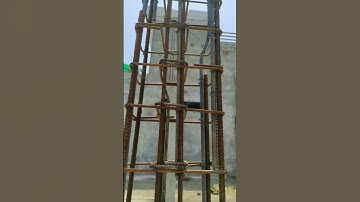 lapping in column by joggle | joggle length in column #rcc #concrete #construction #viral #shorts