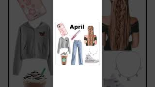 Your month your outfit! (Girls) pt1 #outfit #birthday #month #shorts #shortsvideo