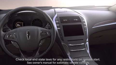 Remote Start System | Lincoln How-to Video