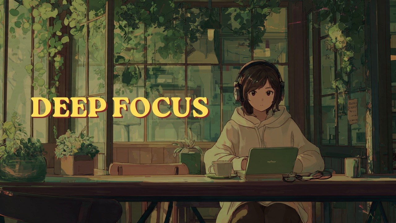Deep Focus Lofi Beats 🌿 | 1 Hour Calm Study Music for Relaxation ...