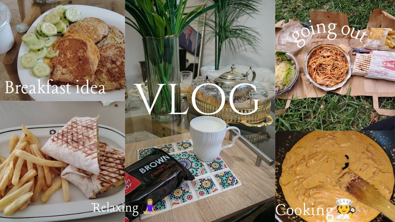 two days with me ✨🧸🎀🌾|| picnic, cooking, pasta recipe.. ||