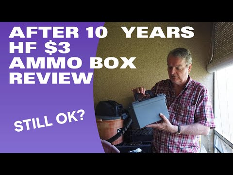 Harbor Freight Ammo Box Review