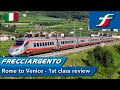 Rome to Venice onboard the New Pendolino : Frecciargento 1st class review