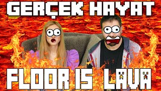 Heryer Lavlarla Dolu Floor Is Lava Gerçek Hayat Real Life