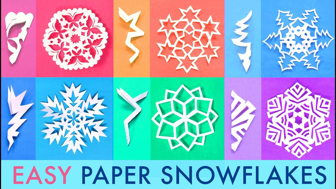 3D Snowflake Template Printable from i.ytimg.com