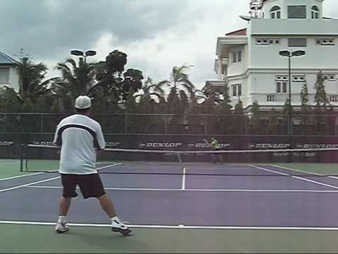 How to Play Tennis Singles Rules 1-3 in Action - YouTube