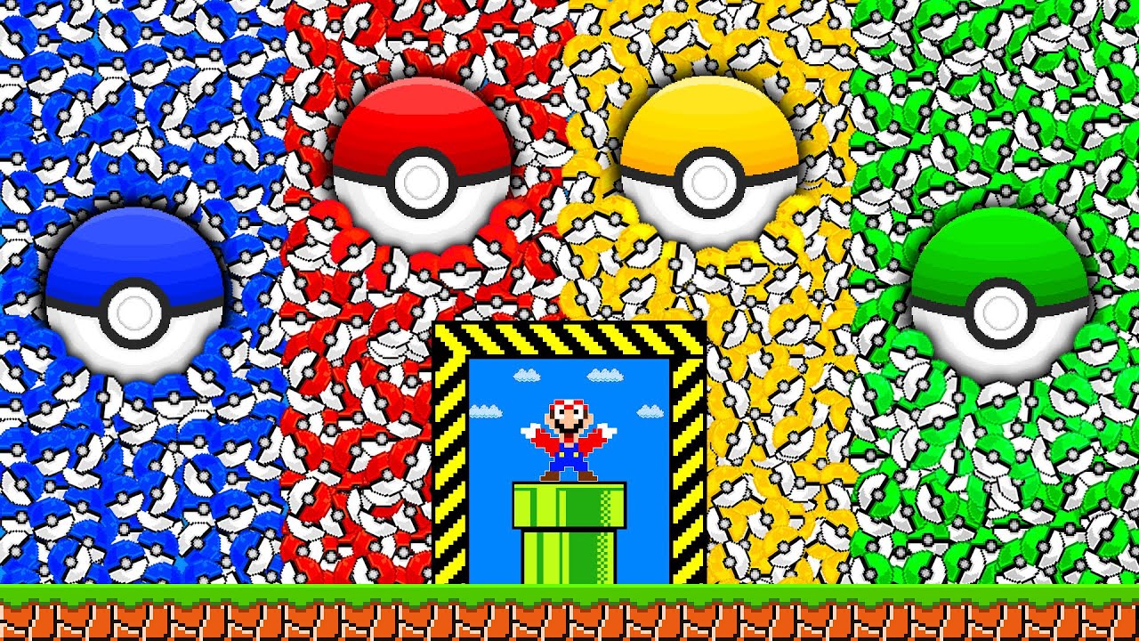 Super Mario Bros., When Mario Has Too Many Pokeballs