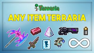 How to get any items in Terraria! *Any Version* PC ONLY