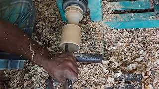 Carpenter - How to make wooden goblet. #craftingelegance
