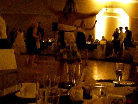 Sarah and Amy dancing at Lindsay and Josh's wedding.