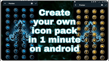 Create Your Own Icon Pack in 1 minute on Android