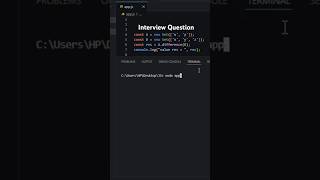 JavaScript (Js) | Interview Question | Part-470 #javascript #code #coding