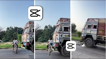 Fake Car Accident Video Editing - Capcut | Truck Accident Reels Editing | Instagram Viral Reels