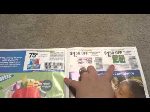 Coupons in the mail