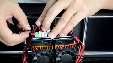 16  Mount the Extruder--Geeetech  Duplicator 5 DIY dual extruder 3D Printer assembly