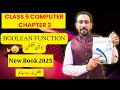 Construction of Boolean Function | 9th Class Computer Chapter 3 |Class 9th New Book 2025