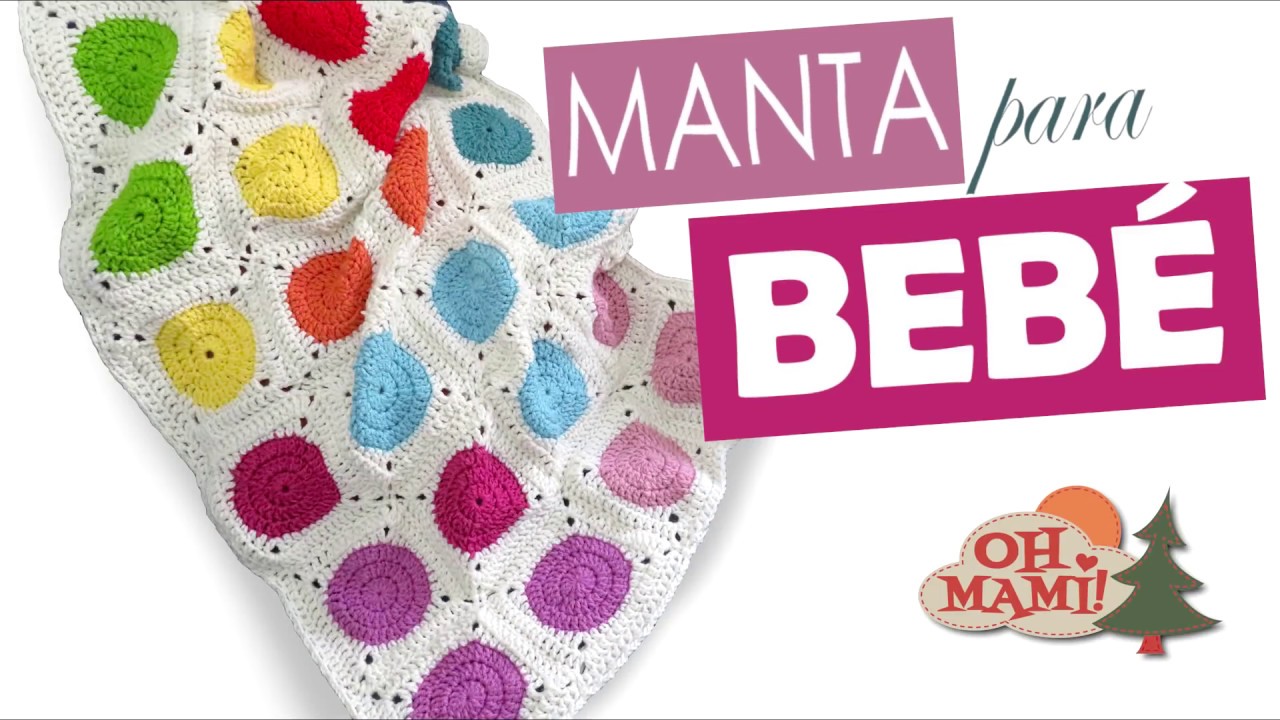 Manta Para Bebe A Crochet Superfacil Youtube