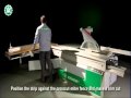 Watch an altendorf saw dividing panels