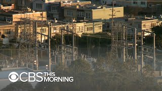 Millions of people in california could be without electricity for
days. pg&e started shutting off power overnight more than half
california's 58 counti...