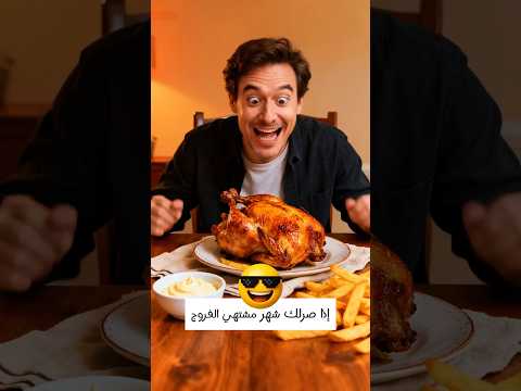 إذا صرلك شهر مشتهي الفروج